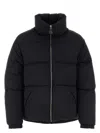 Khrisjoy Black Cotton Blend Oversize Puff Down Jacket