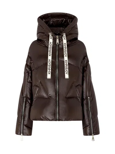Khrisjoy Women's Iconic Milano Down Puffer Jacket In Brown