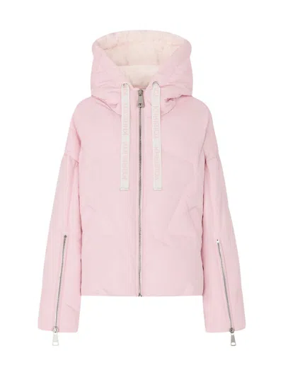 Khrisjoy Women's Iconic Milano Taffeta Down Jacket In Pink