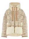 Khrisjoy Women's Butter Yellow Quilted Tweed Jacket In Neutral