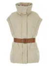 Khrisjoy Sand Knit Sleeveless New Iconic Down Jacket