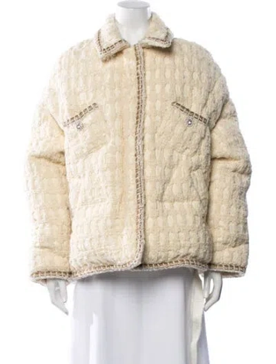 Pre-owned Khrisjoy Wool Jacket In Neutral