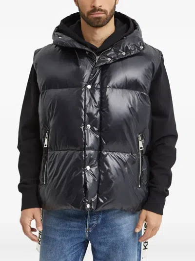 Khrisjoy Zip Fastening Hooded Jacket In Black