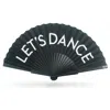 Khu Khu  Black / White Let's Dance Hand-fan In Multi