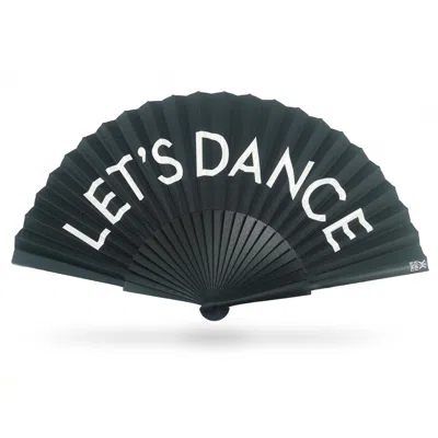 Khu Khu  Black / White Let's Dance Hand-fan In Multi