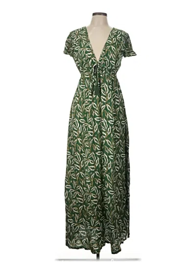 Pre-owned Khush Casual Dress In Green