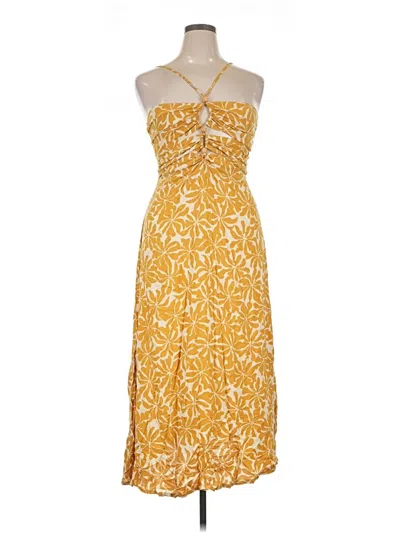 Pre-owned Khush Cocktail Dress In Yellow
