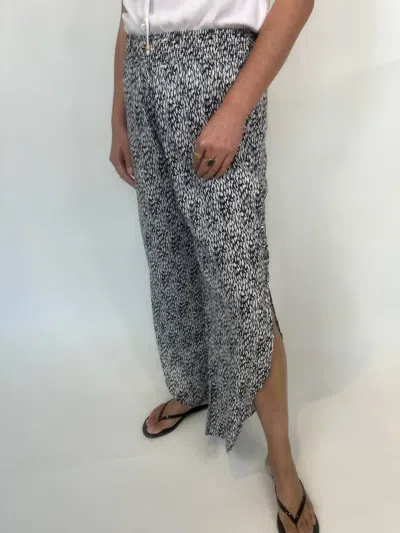 Khush Haven Pant In Mamba Black In Multi