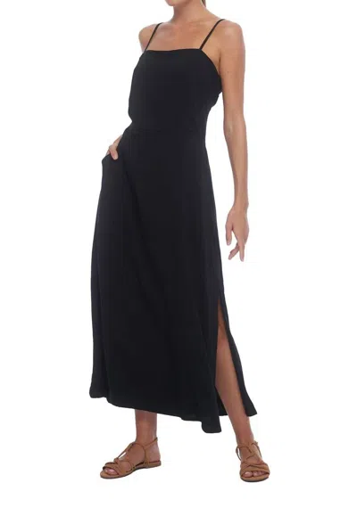 Khush Mirella Midi Dress - Plus In Solid Black
