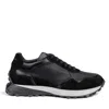 Khv Concept Ct Runner Men's Black Nylon And Leather In Black