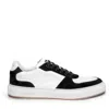 Khv Concept White / Black The B Sneaker Men's Black & White In White/black
