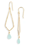 Ki-ele Gigi Drop Earrings In Gold