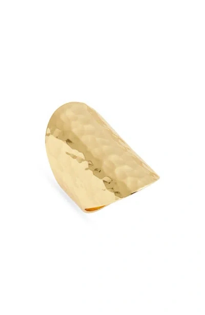 Ki-ele Zena Statement Ring In Gold