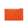 Kiara Ventrella Women's Slim Card Case - Burnt Orange In Orange