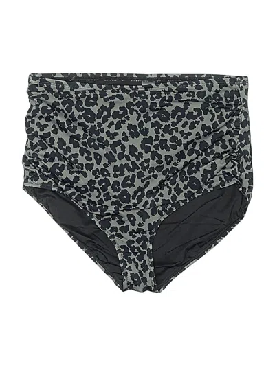 Pre-owned Kiava Swimsuit Bottoms In Gray