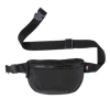 Kibou Wallet Bag Vegan Leather Crossbody Fanny Pack In Black