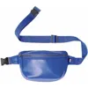 Kibou Wallet Bag Vegan Leather Crossbody Fanny Pack In Cobalt Blue