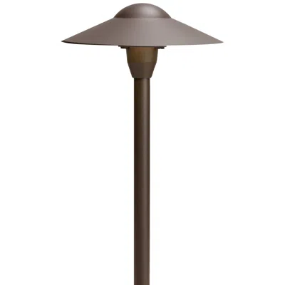 Kichler 15" High Dome Architectural Bronze Landscape Path Light