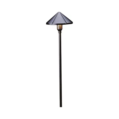 Kichler 22 1/4" High Black Center-mount Led Path Light