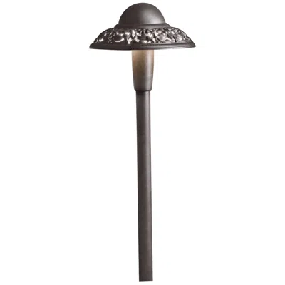 Kichler 22 1/4"h 2700k Led Bronze Pierced Dome Path Light