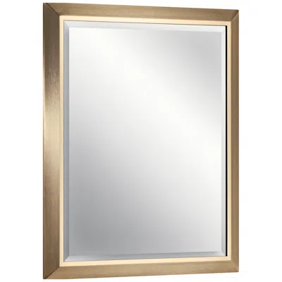 Kichler 30" X 24" Champagne Bronze Rectangle Vanity Mirror
