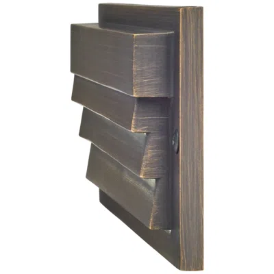 Kichler 3000k Led Centennial Brass Low Voltage Louvered Step Light