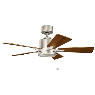 Kichler 42"  Bowen Brushed Nickel Ceiling Fan With Pull Chain
