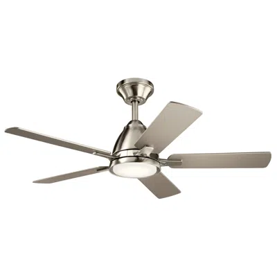 Kichler 44"  Arvada Stainless Steel Led Ceiling Fan With Wall Control