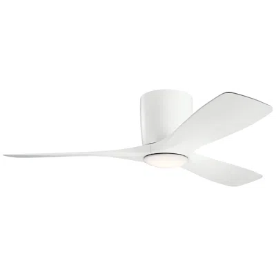 Kichler 48"  Volos Matte White Led Ceiling Fan