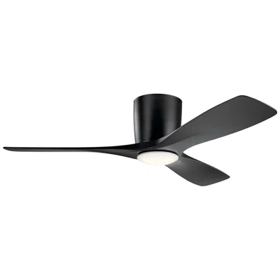 Kichler 48"  Volos Satin Black Led Ceiling Fan