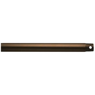 Kichler 48" Single Threaded Ceiling Fan Downrod In Heritage Brushed Bronze