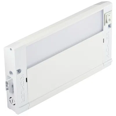 Kichler 4u Textured White 8" Wide Led Under Cabinet Light