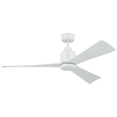 Kichler 52 Inch True Ceiling Fan In White With White Blades