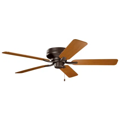 Kichler 52"  Basics Pro Legacy Walnut Blades Pull Chain Ceiling Fan