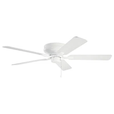 Kichler 52"  Basics Pro Legacy White Finish Indoor Fan With Pull Chain