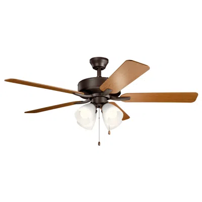 Kichler 52"  Basics Pro Satin Natural Led Ceiling Fan