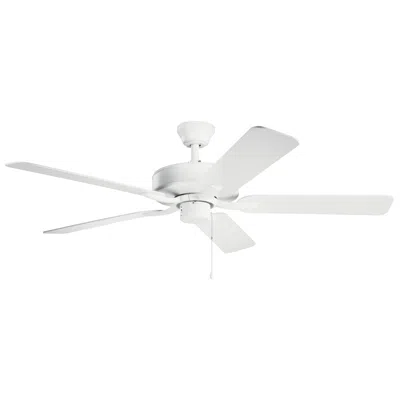 Kichler 52"  Basics Pro White Ceiling Fan