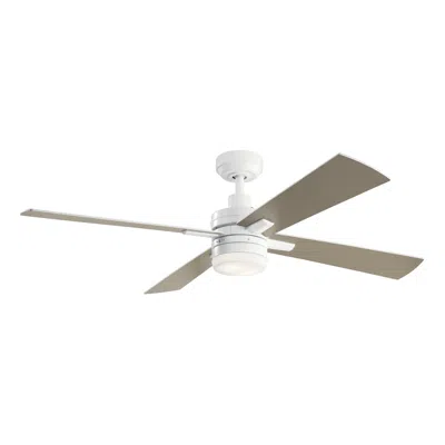 Kichler 52"  Lija White Led Ceiling Fan