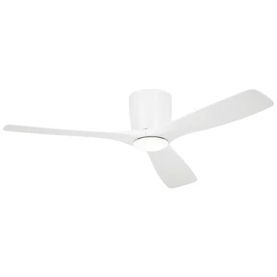 Kichler 54"  Volos Matte White Led Hugger Ceiling Fan