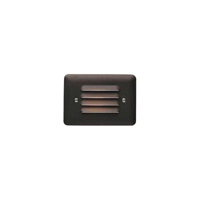 Kichler 5"w Louvered 1-watt 3000k Led Bronze Step Light