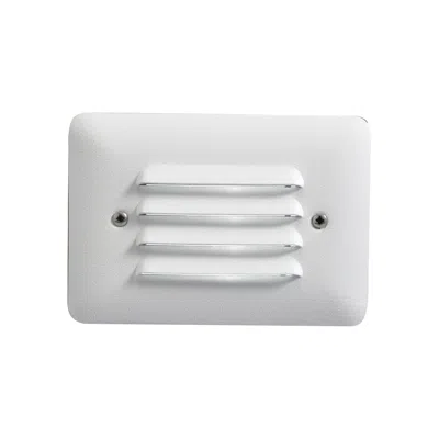 Kichler 5"w Louvered 2.5-watt 3000k Led White Step Light