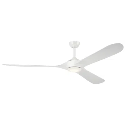 Kichler 80 Inch Mylo Weather+ Ceiling Fan White