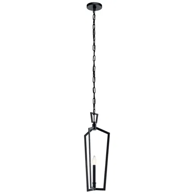Kichler Abbotswell 9 1/2" Wide Matte Black Mini Pendant