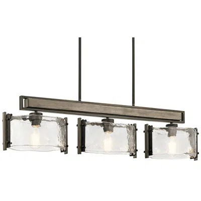 Kichler Aberdeen 42 1/2" Bronze Rustic Kitchen Island Light Chandelier