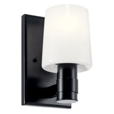 Kichler Adani 8.5 Inch 1 Light Vanity In Black