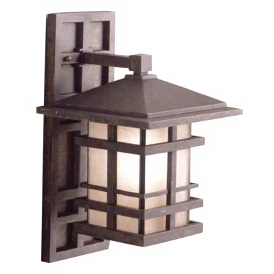 Kichler Aged Bronze 16" High Outdoor Wall Light