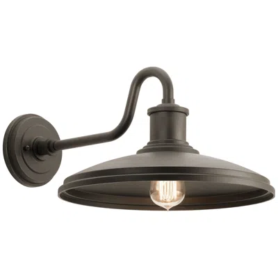 Kichler Allenbury 14" Wide Bronze Climates Finish Outdoor Wall Light