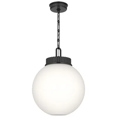 Kichler Andorra 15" 1 Light Pendant In Black