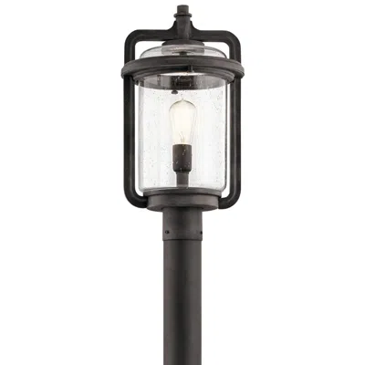 Kichler Andover 19 3/4"h Weathered Zinc Outdoor Post Light