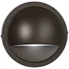 Kichler Architectural Bronze Half Moon Step Or Deck Light